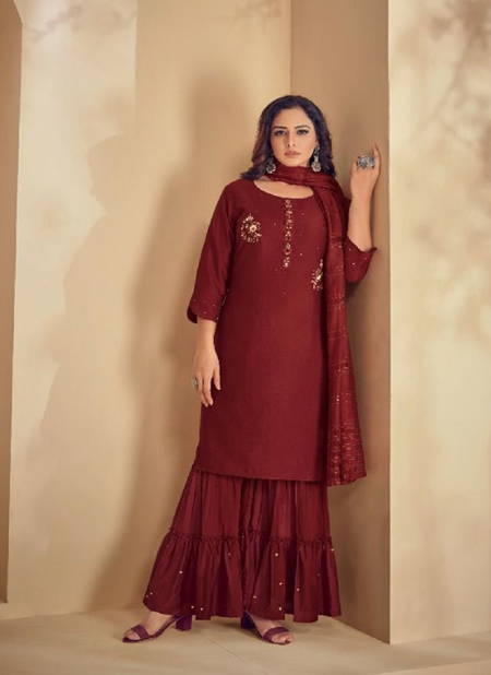 Vink Violin Vol 2 Function Wear Wholesale Designer Sharara Suits
 Catalog